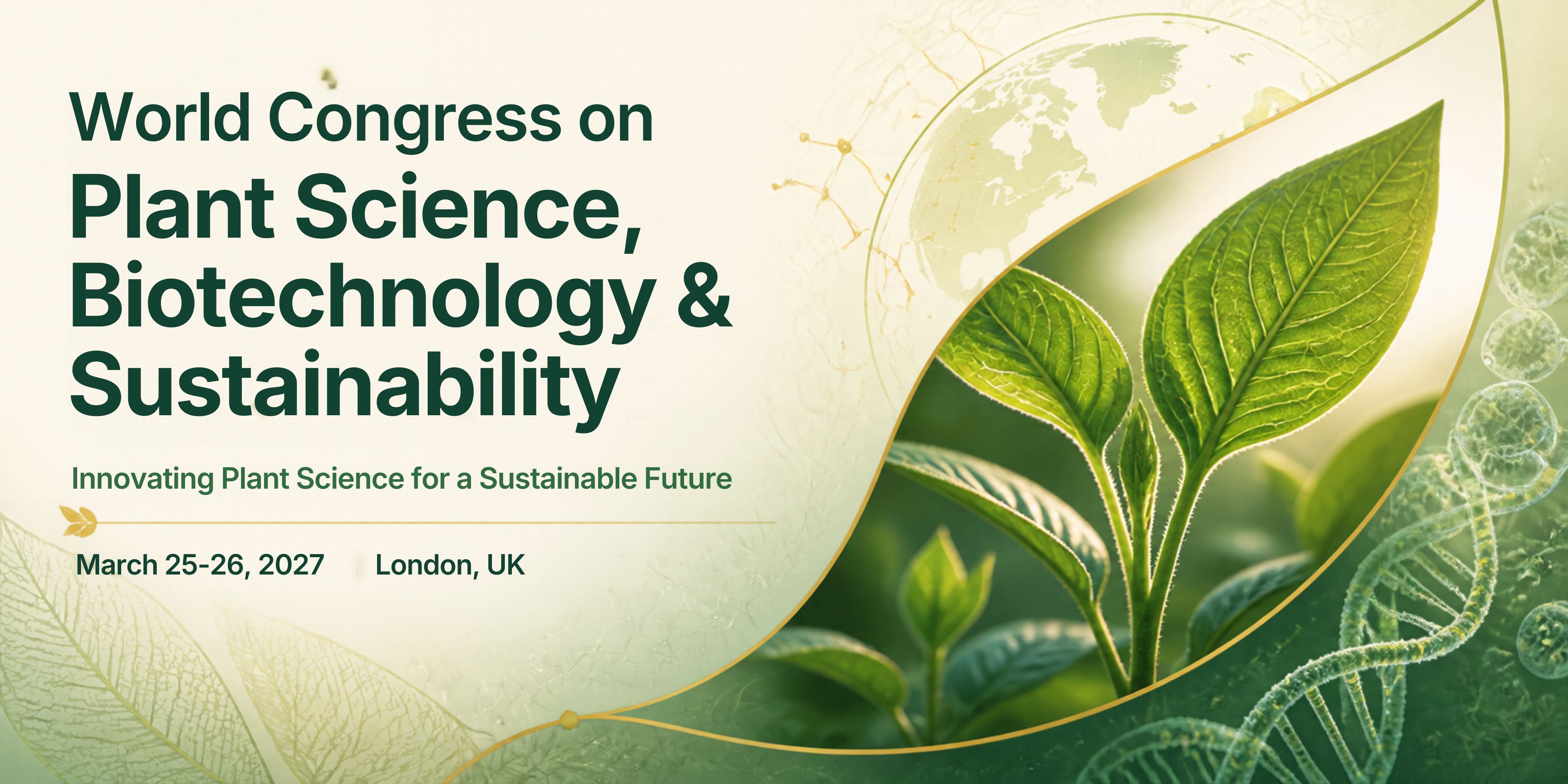 World Congress on Plant Science, Biotechnology & Sustainability	